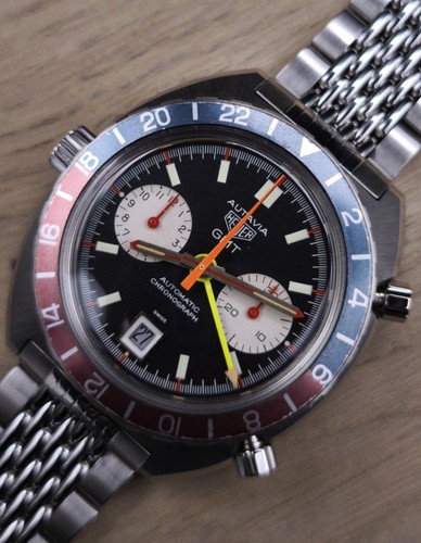 1972 heuer autavia - heuer, 1163