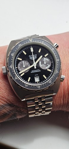 Vintage heuer autavia 11063v - vintage,