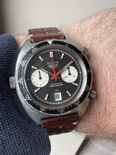 Beautiful vintage heuer - beautiful,